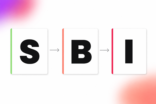 Обложка материала «Обратная связь без боли: модель SBI и как применять ее на 1‑2‑1»